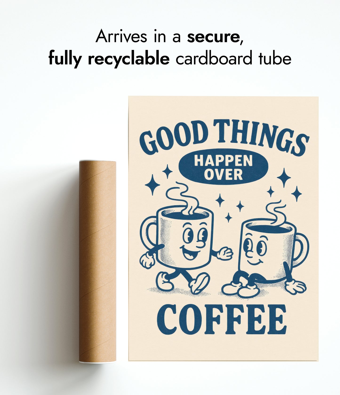 Bra saker händer över kaffe