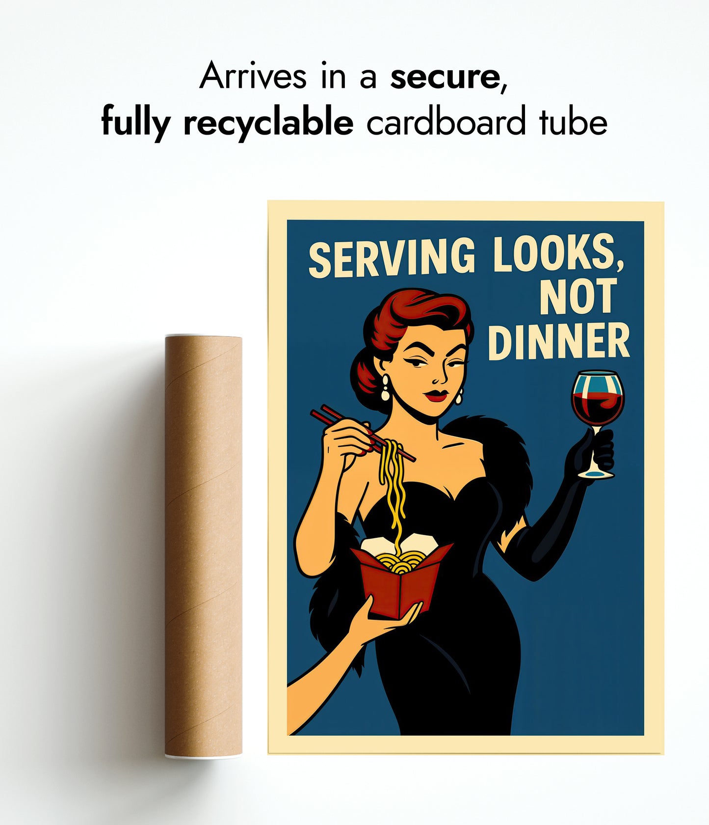 Serving Looks, Not Dinner