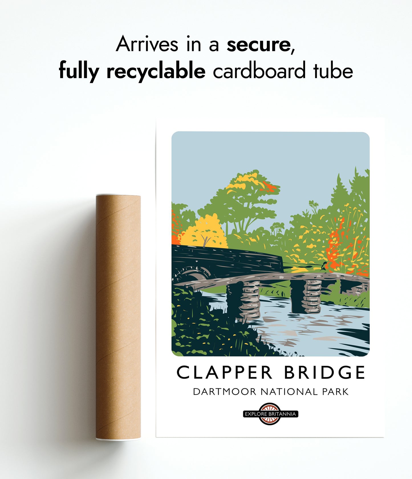 Clapper Bridge, Dartmoor National Park