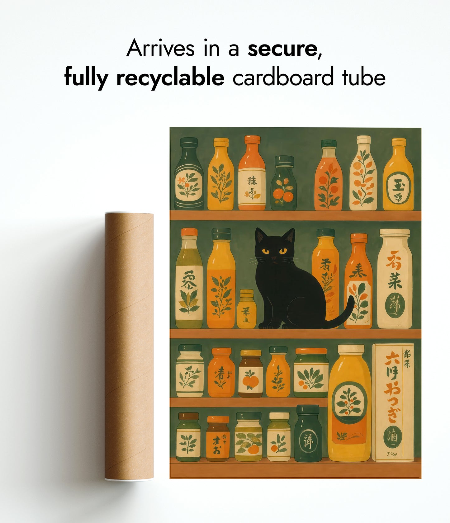 Kat in de voorraadkast