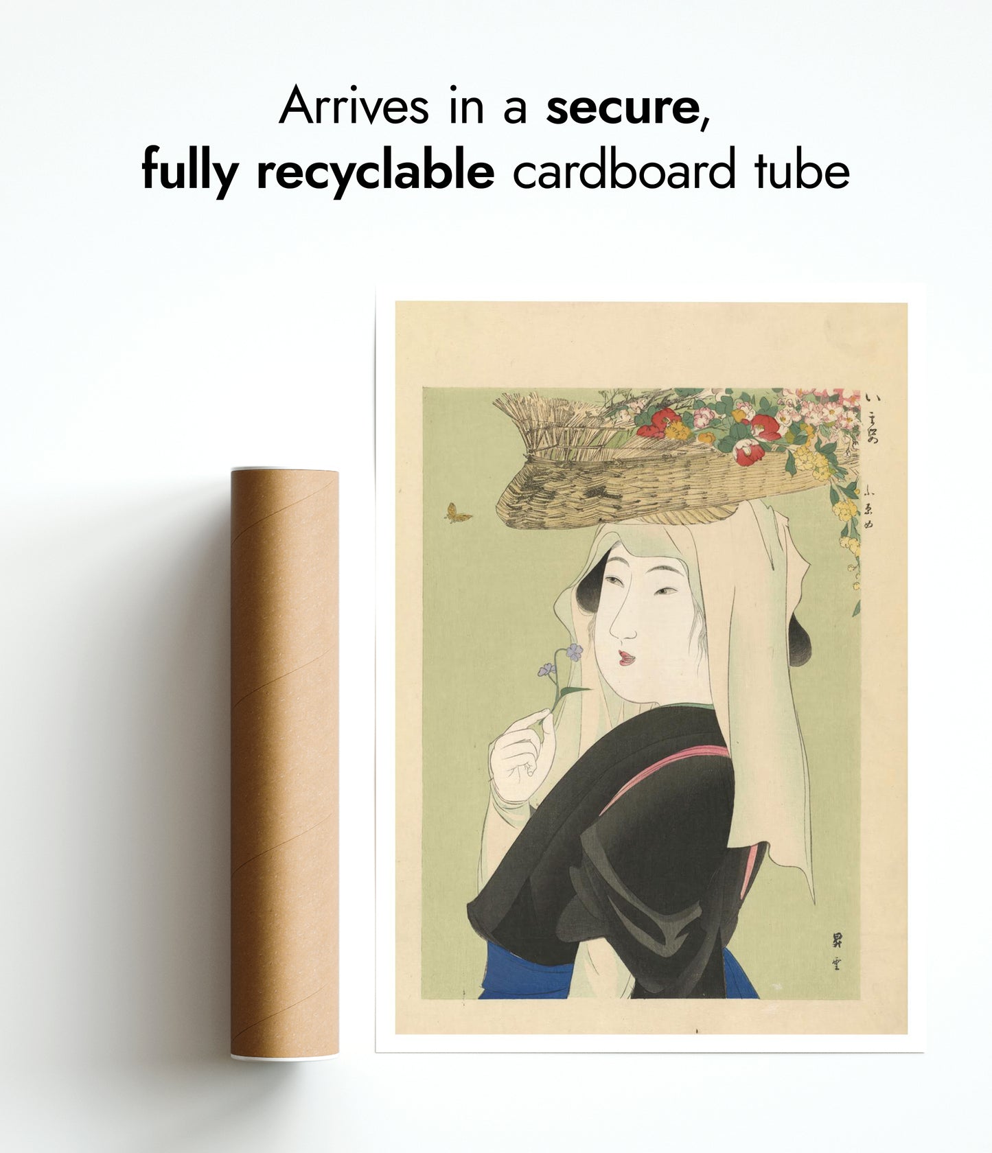 Blomsterförsäljare från Ohara