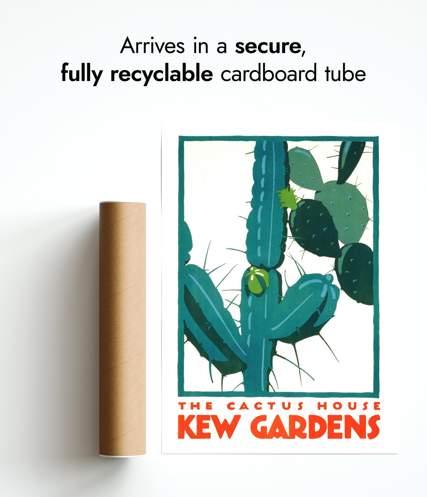 Das Kaktushaus in den Kew Gardens