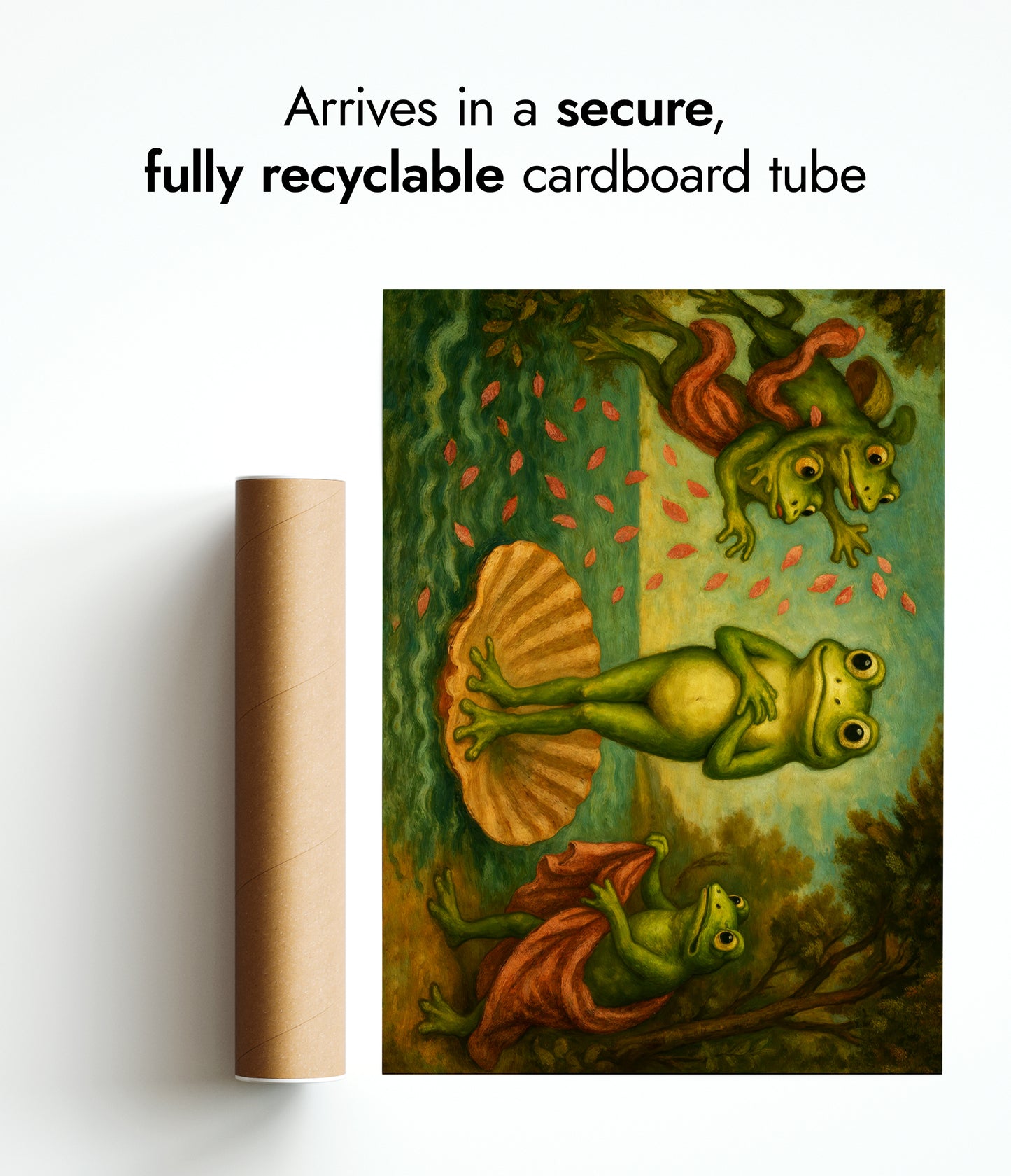 Frogicelli's Geboorte van Venus