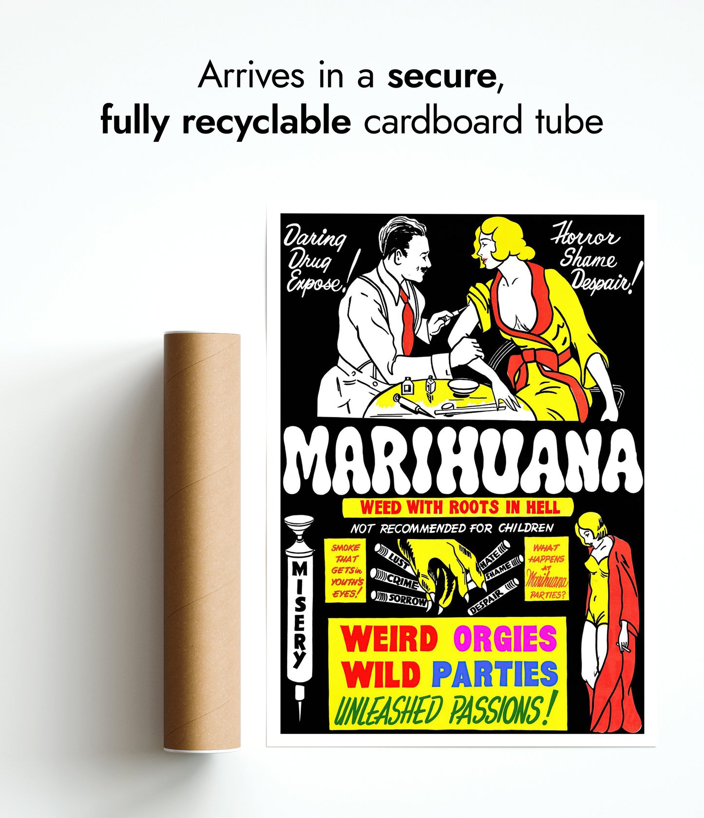 Marijuana, cannabis aux racines en enfer