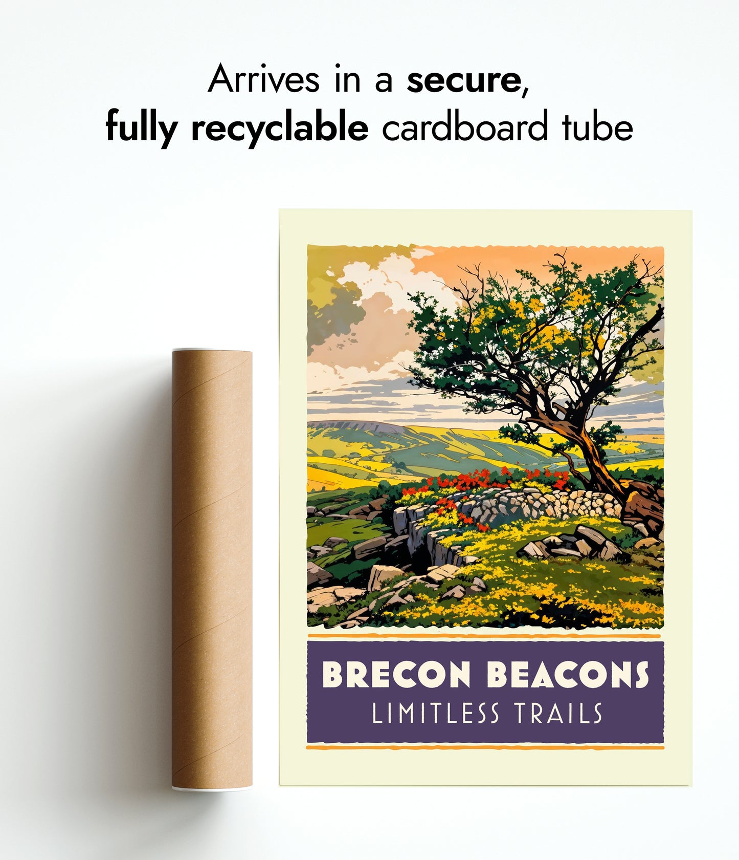 Breckon Beacons, gränslösa stigar