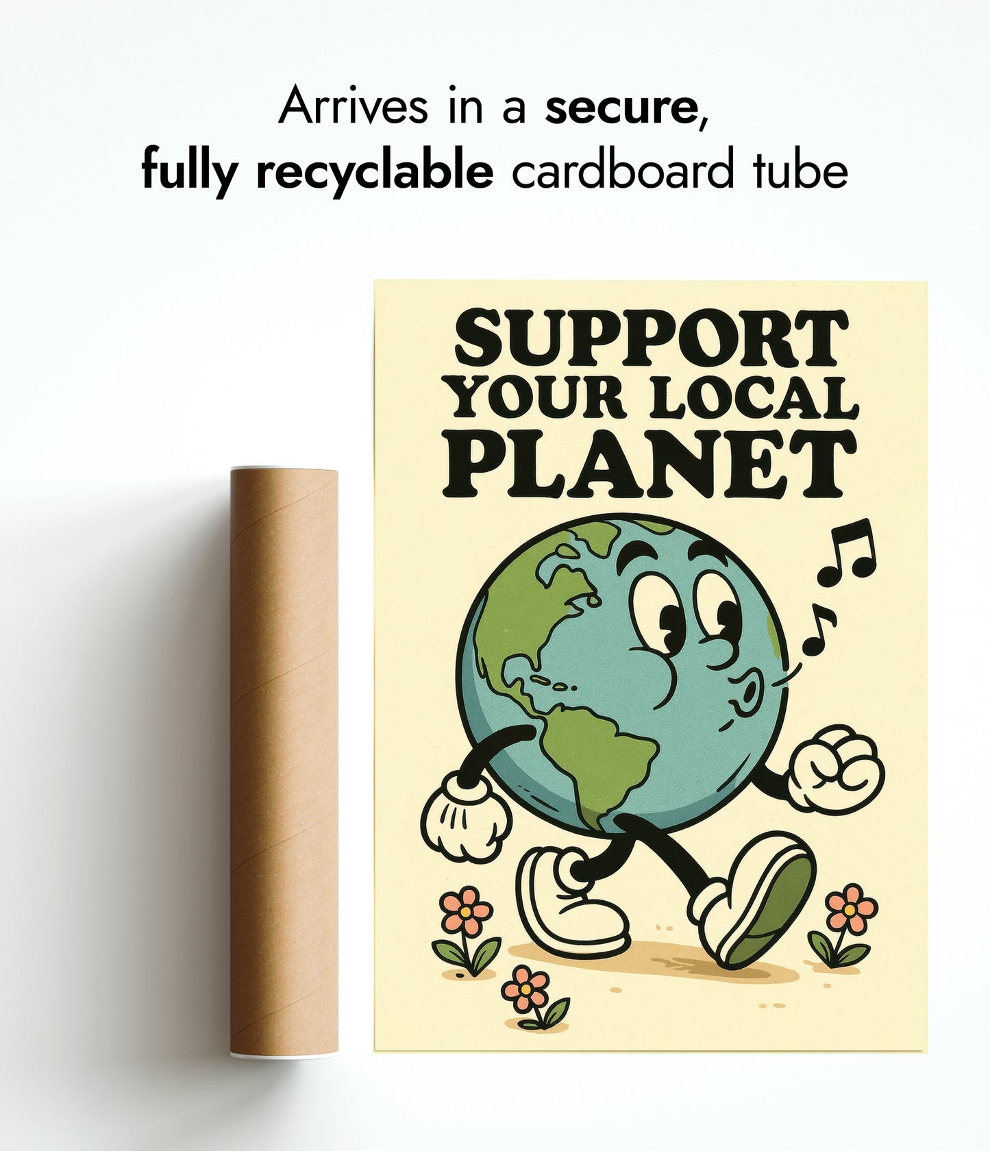 Unterstütze deinen lokalen Planeten