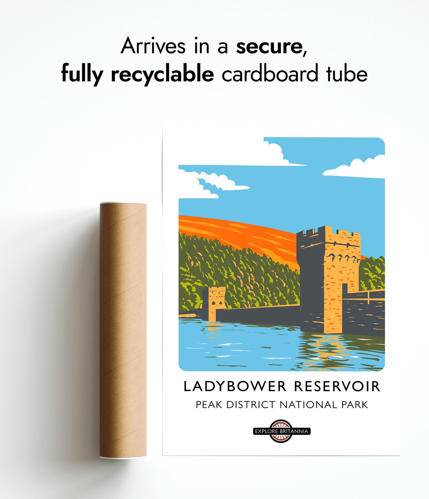 Ladybower Reservoir, Peak District National Park