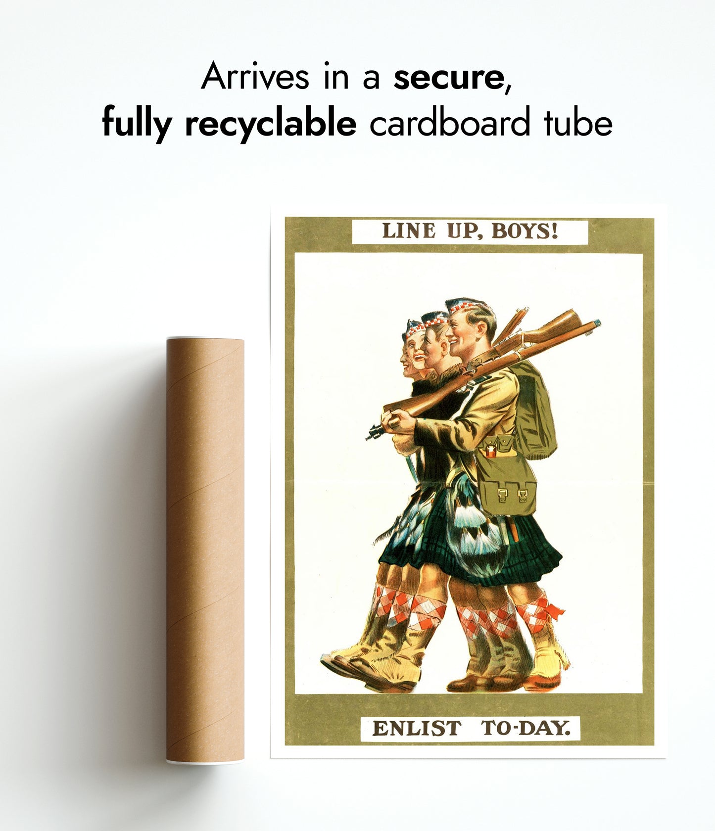 Enlist To-Day, Scotland