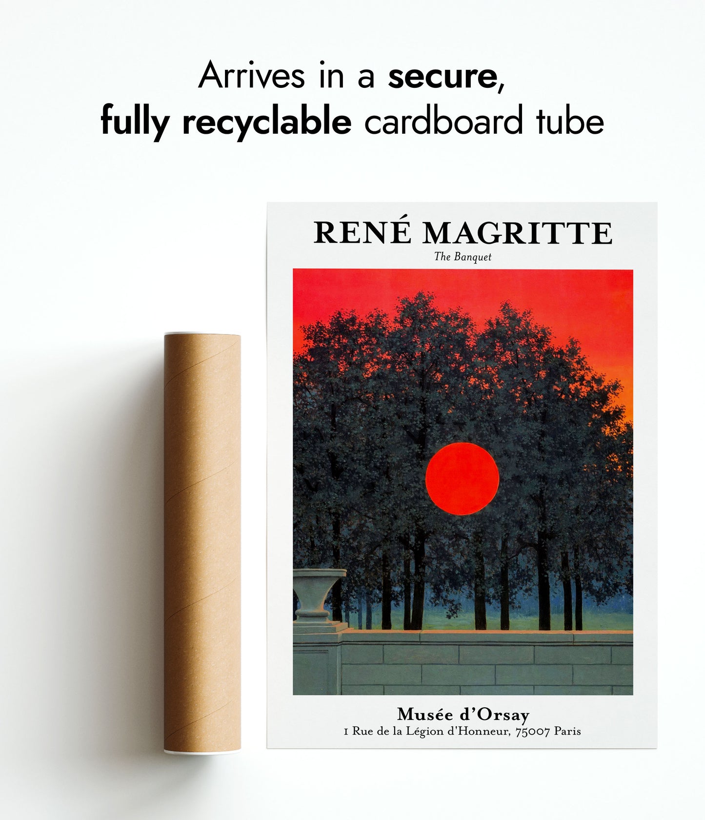 René Magritte - Set aus 3