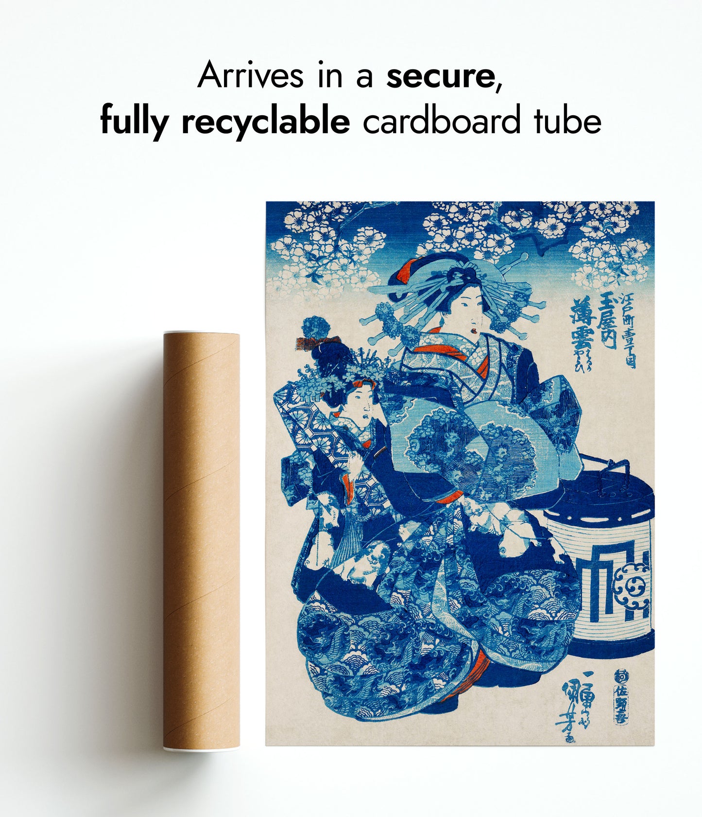 Japanese Blue - Set om 3