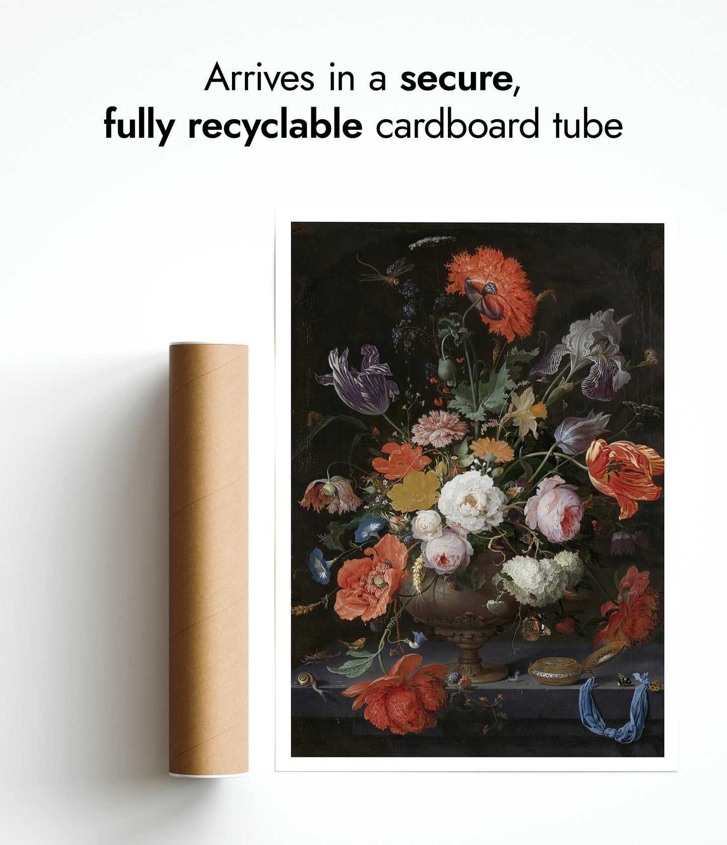 Still Life with Flowers & a Watch