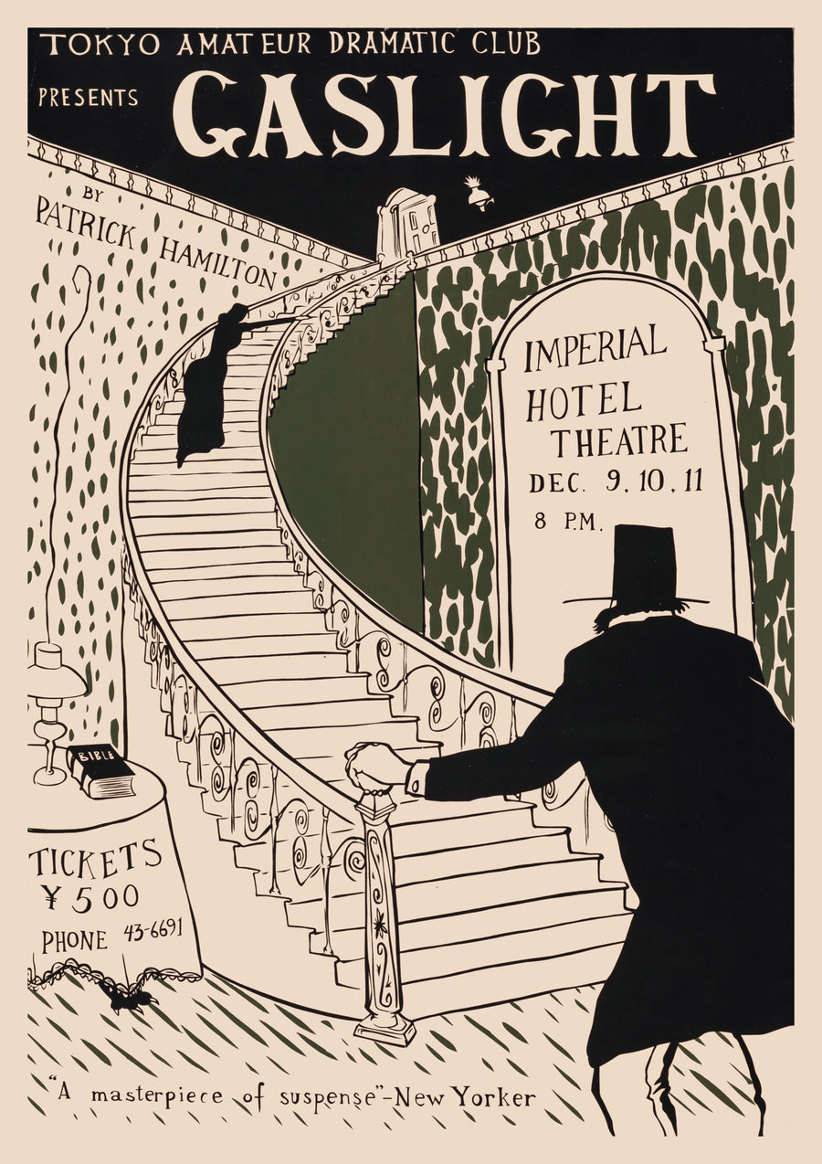 Gaslight - Tokyo Amateur Dramatic Club - Print only