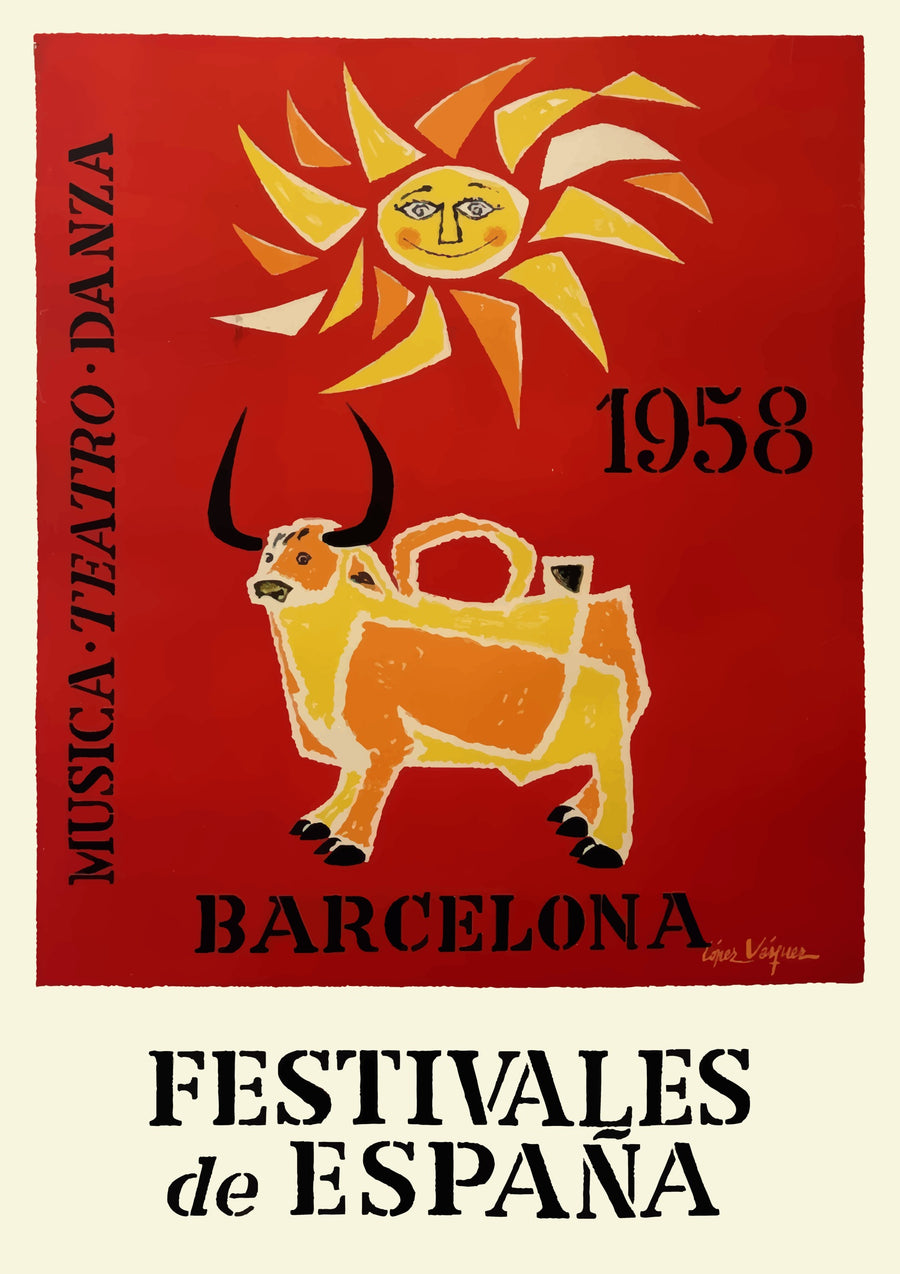 Festivals d'Espagne, Barcelone - Print only