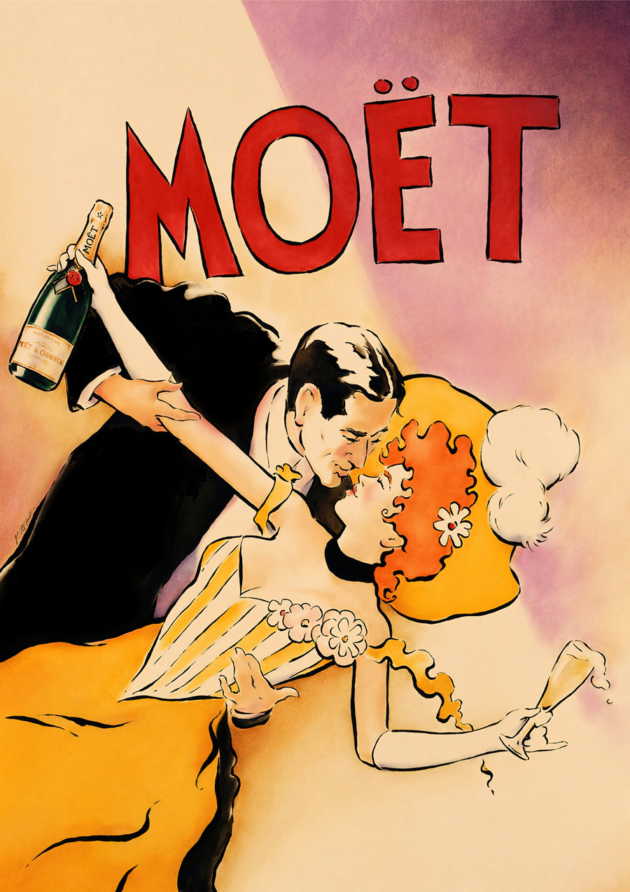 Moët, Champagne - Print only