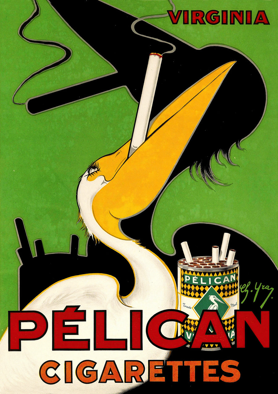 Pelikan Zigaretten - Print only