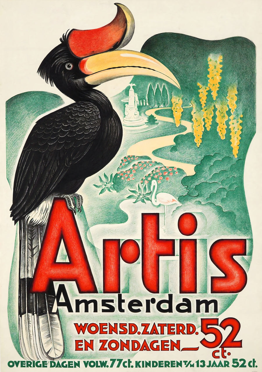 Hornbill, Amsterdam - Print only
