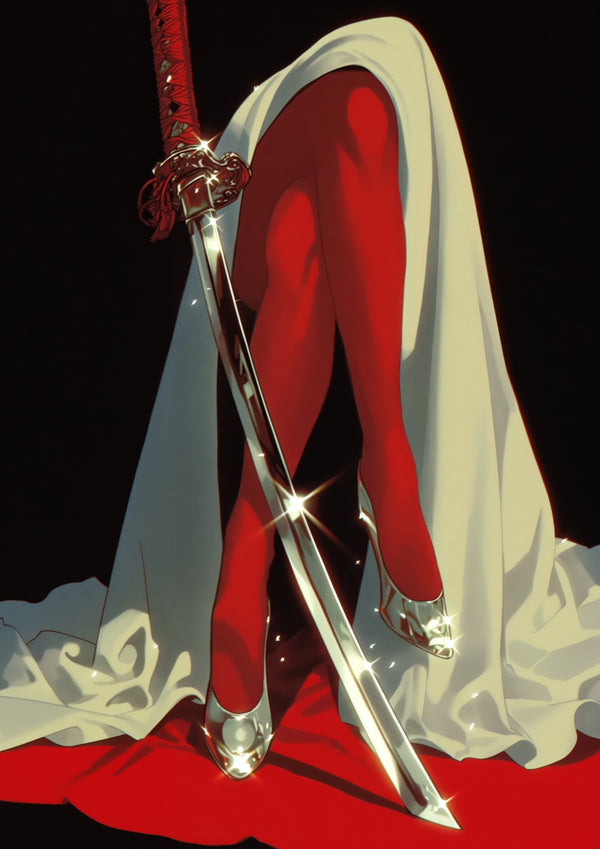 Lady with Sword