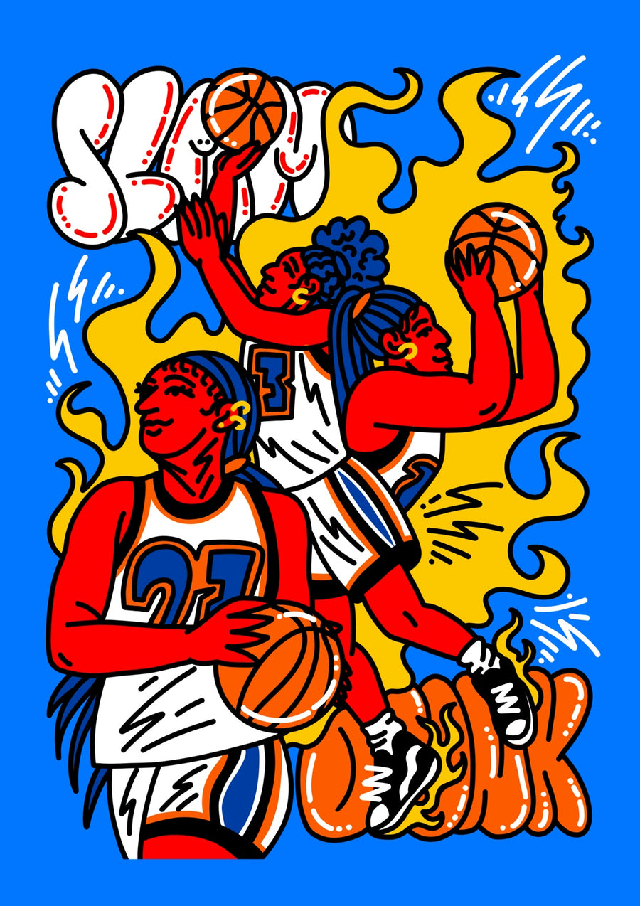 Queen of the Court - Print only