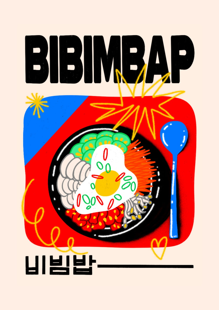 Bibimbap - Print only