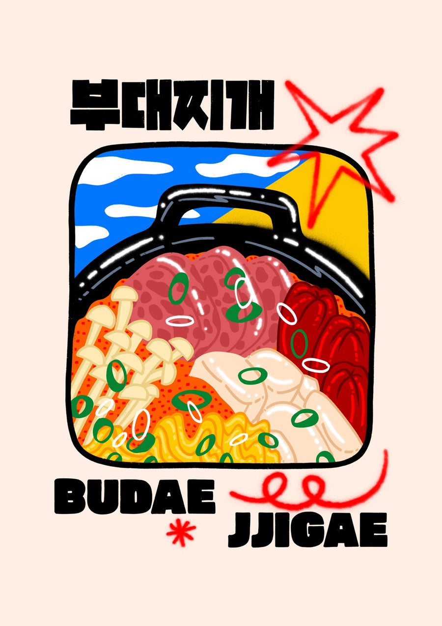Budae Jjigae - Print only