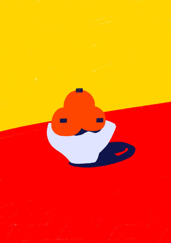 Oranges In A Bowl