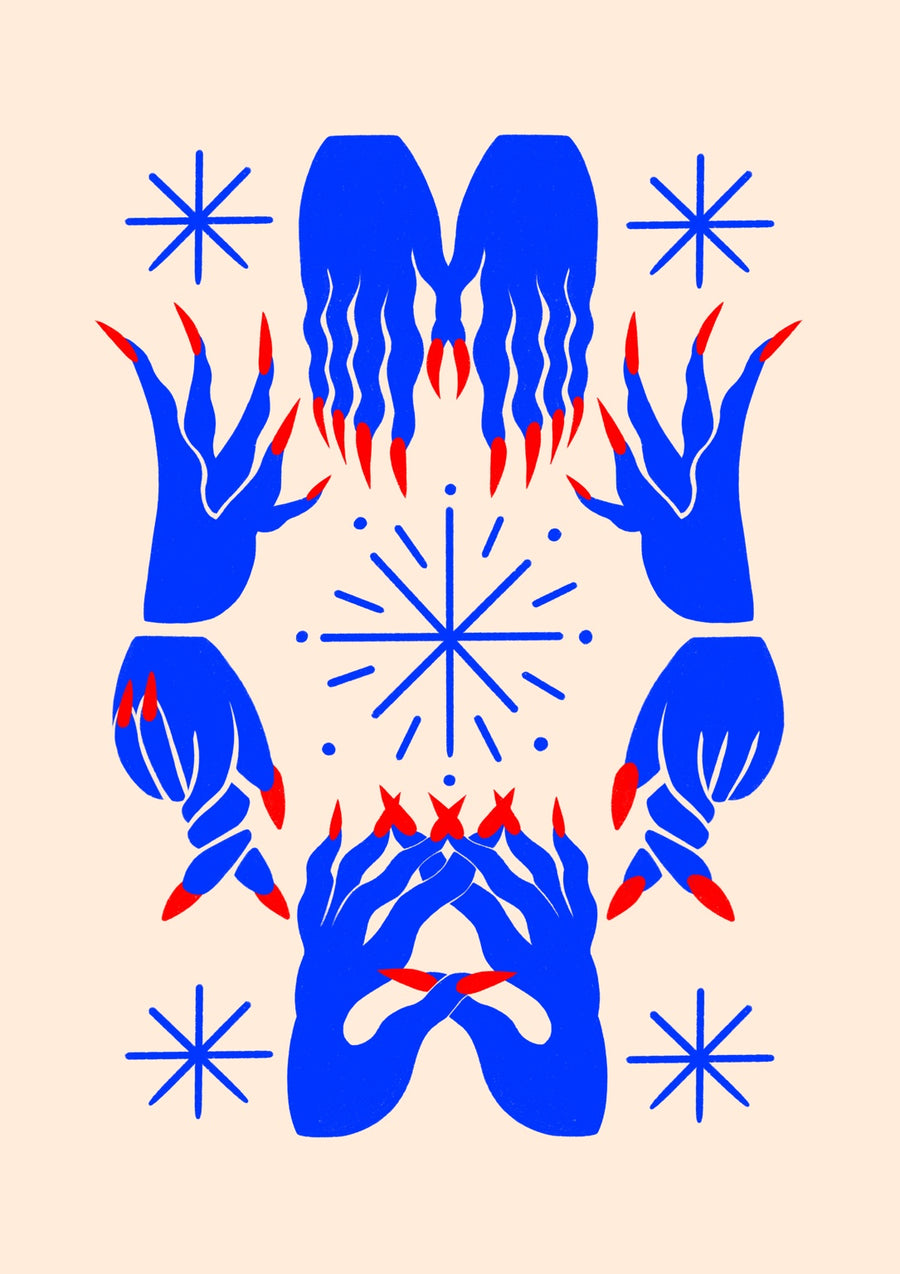 Enchanted Hands - Print only