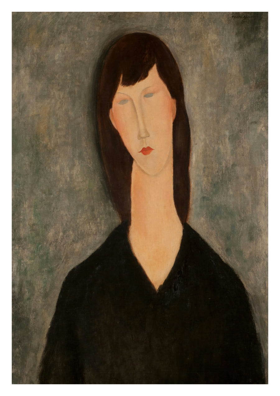 Borstbeeld van een vrouw - Print only
