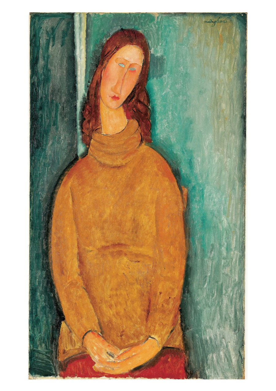 Porträt von Jeanne Hébuterne - Print only