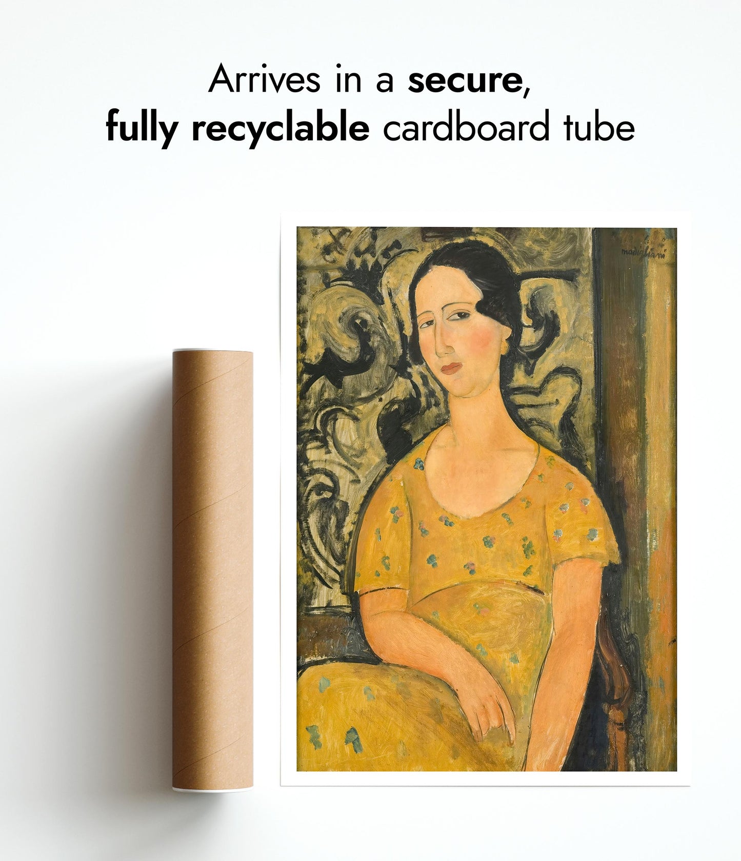 Woman in a Yellow Dress