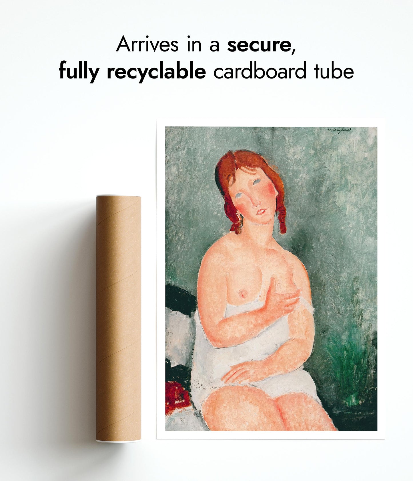 Young Woman in a Shirt