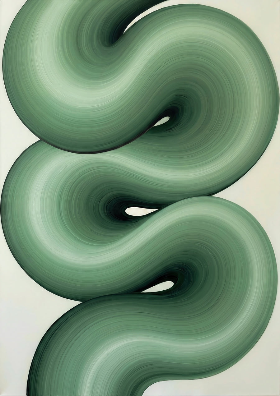 The Green Coil - Print only