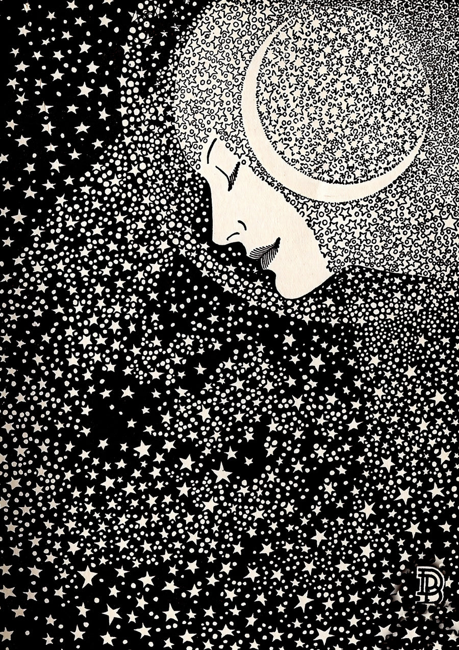 Lady of the Moon - Print only