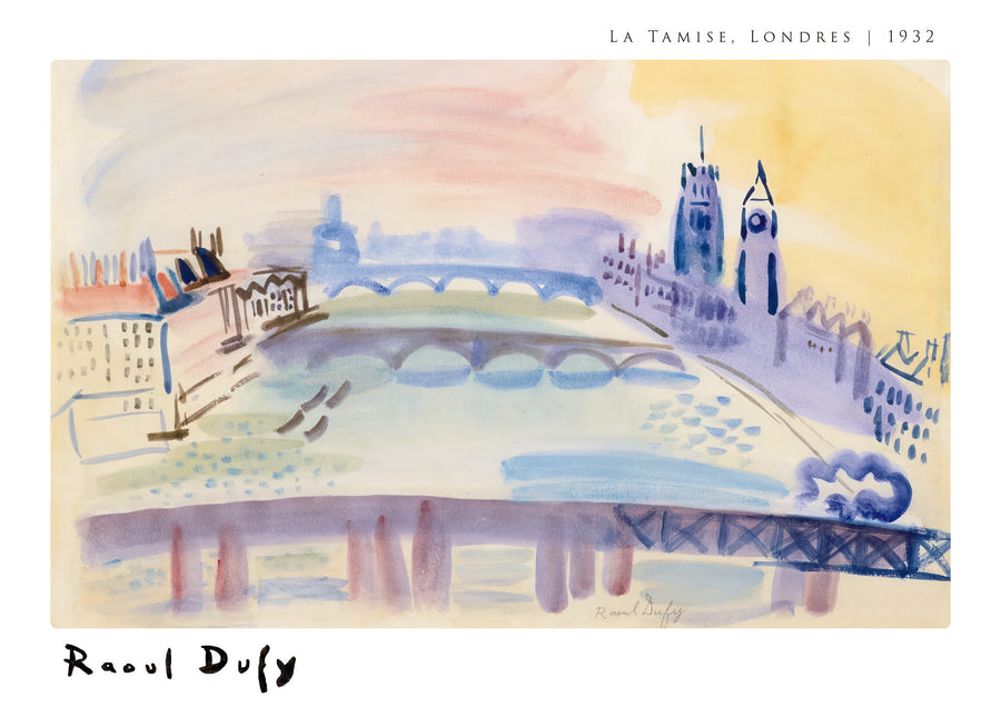 La Tamise, Londres - Print only