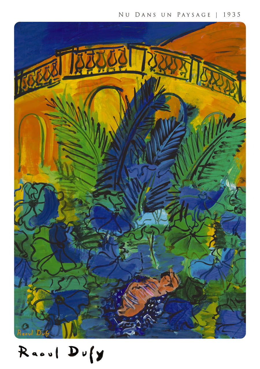 Nu Dans un Paysage - Print only