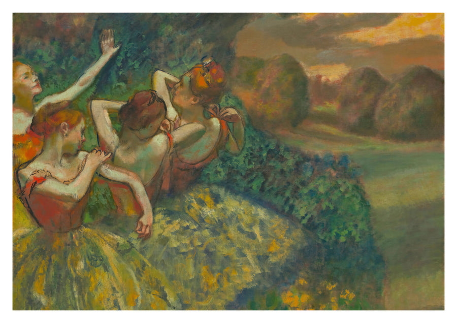 Four Dancers - Print only