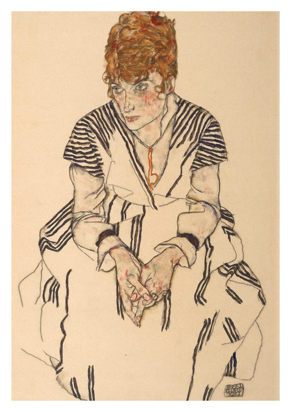 Portret van de schoonzus van de kunstenaar