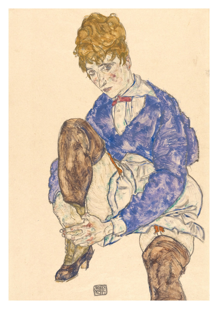 Portrait de la femme de l'artiste - Print only
