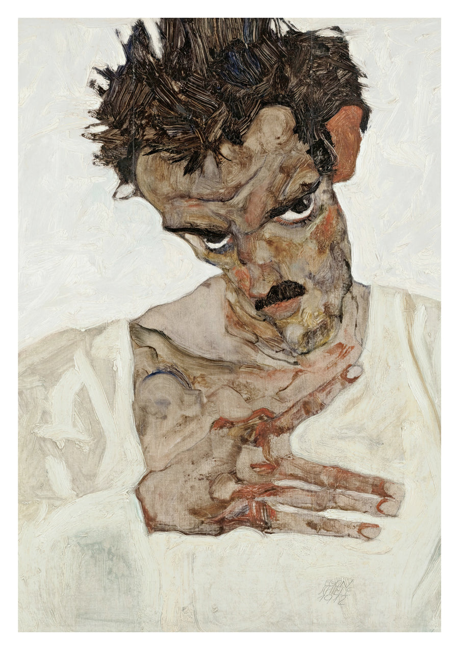 Autoportrait à tête baissée - Print only
