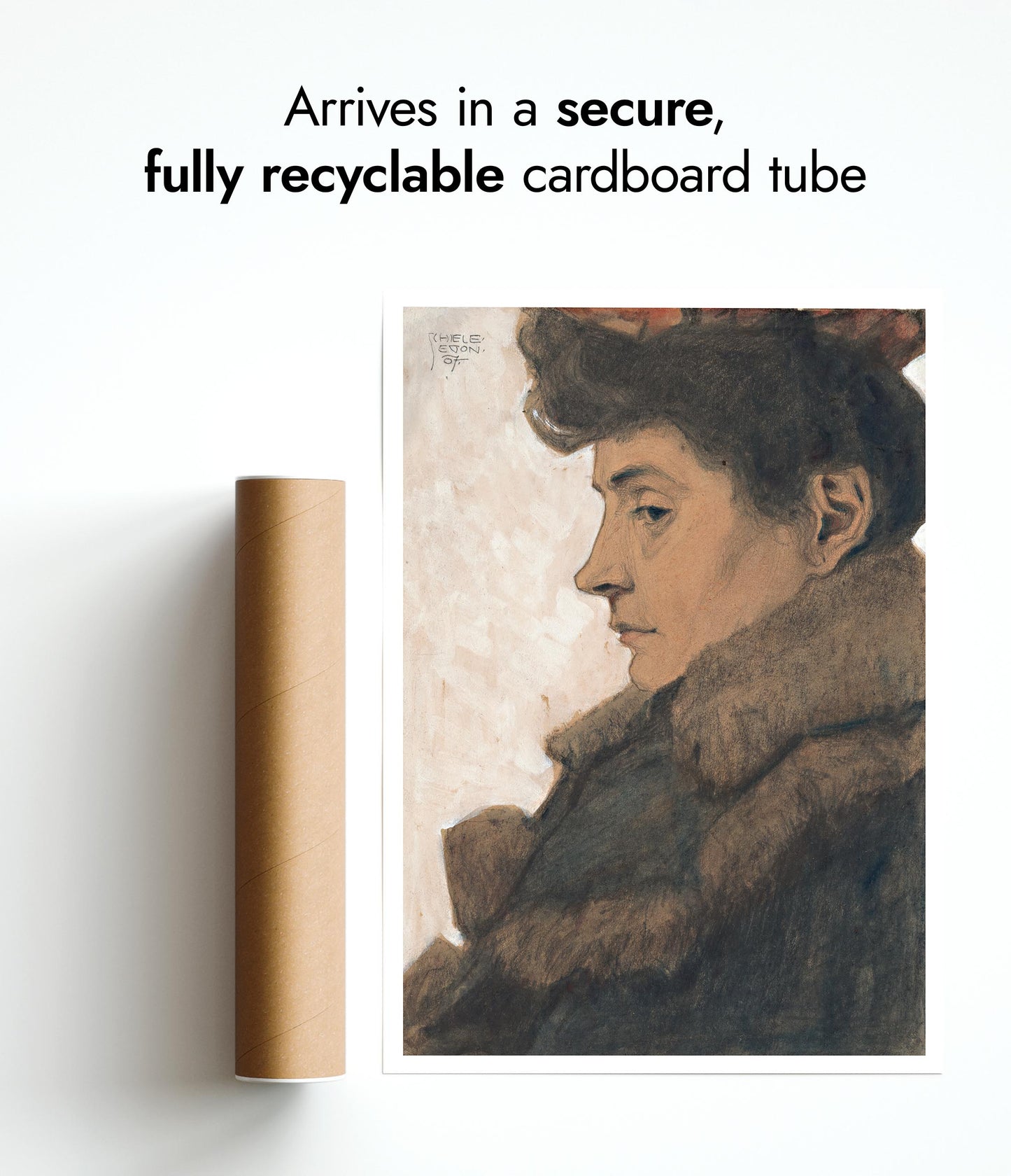 Portrait of the Artist's Mother with Fur Collar