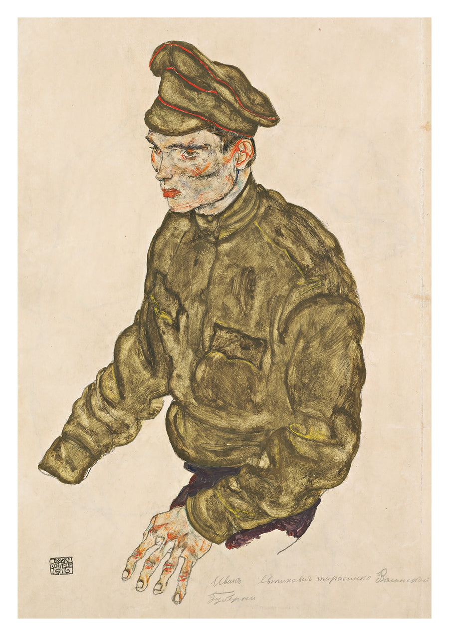 Russian Prisoner of War - Print only