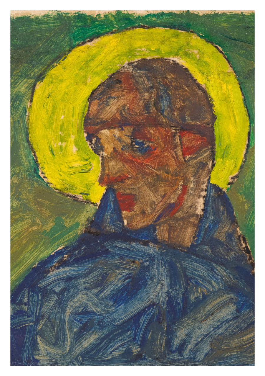 Selbstbildnis als Heiliger - Print only