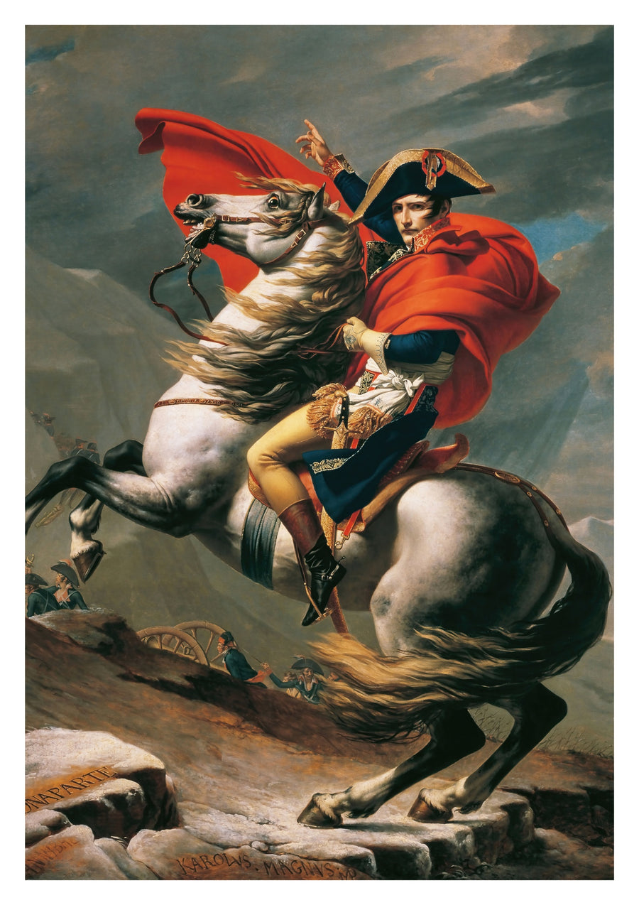Napoleon korsar Alperna - Print only
