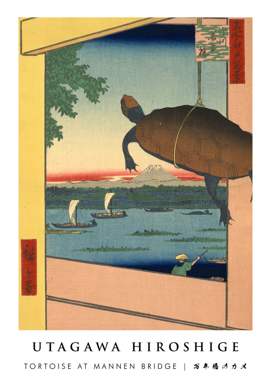 Tortoise at Mannen Bridge - Print only