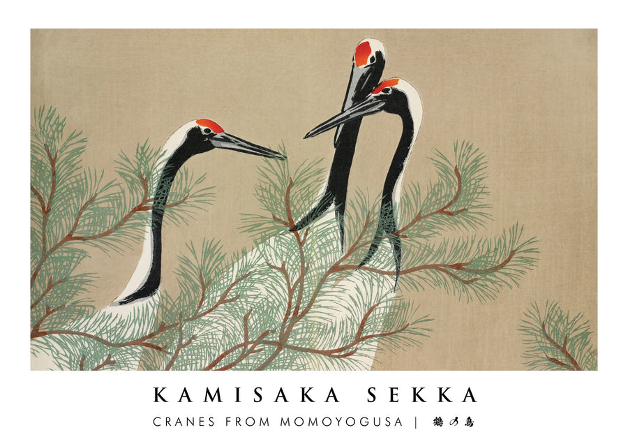Kräne von Momoyogusa - Print only