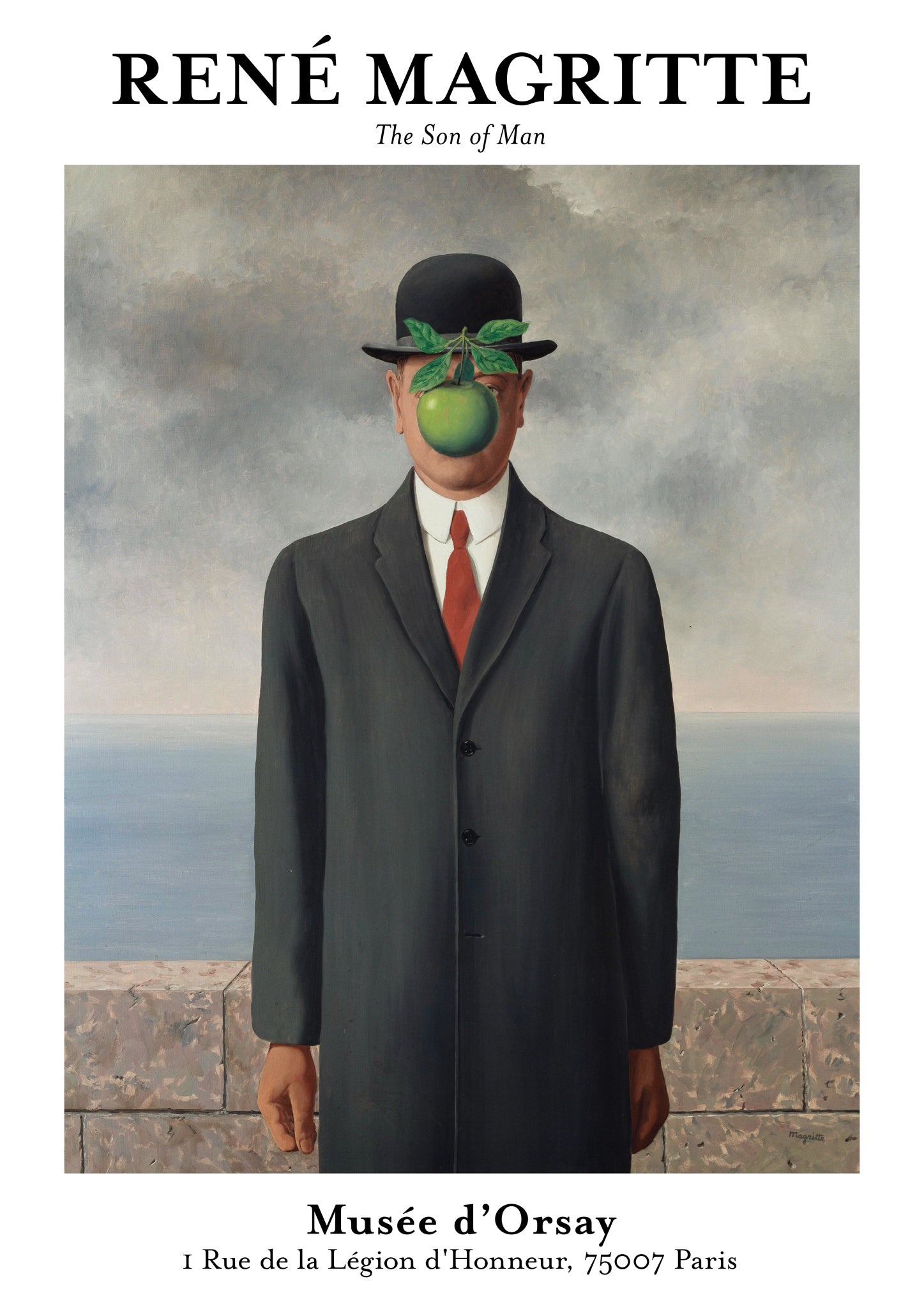 Man In A Bowler Hat Painting The Son Of Man In Magritte Bowler Hat