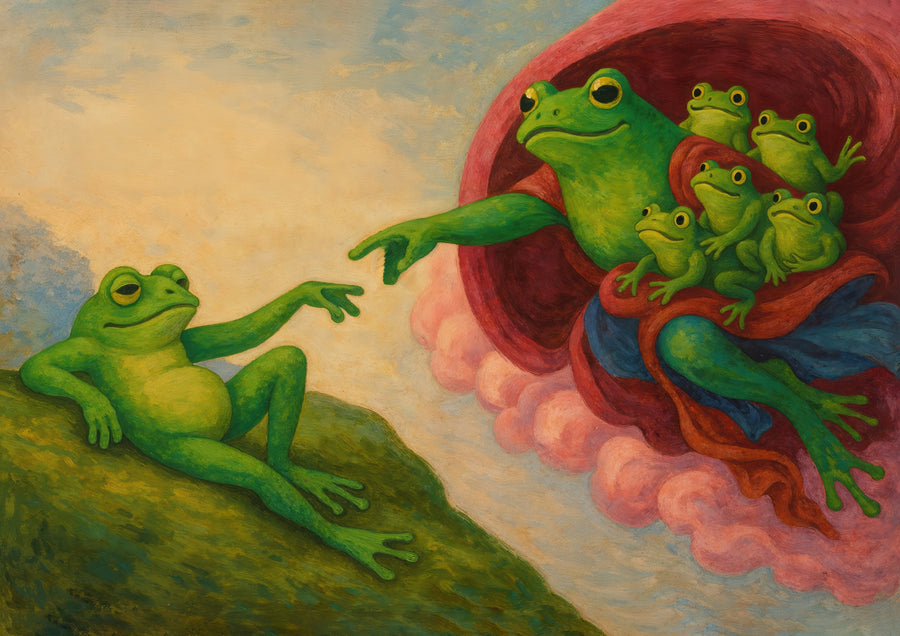 Création de la grenouille - Print only