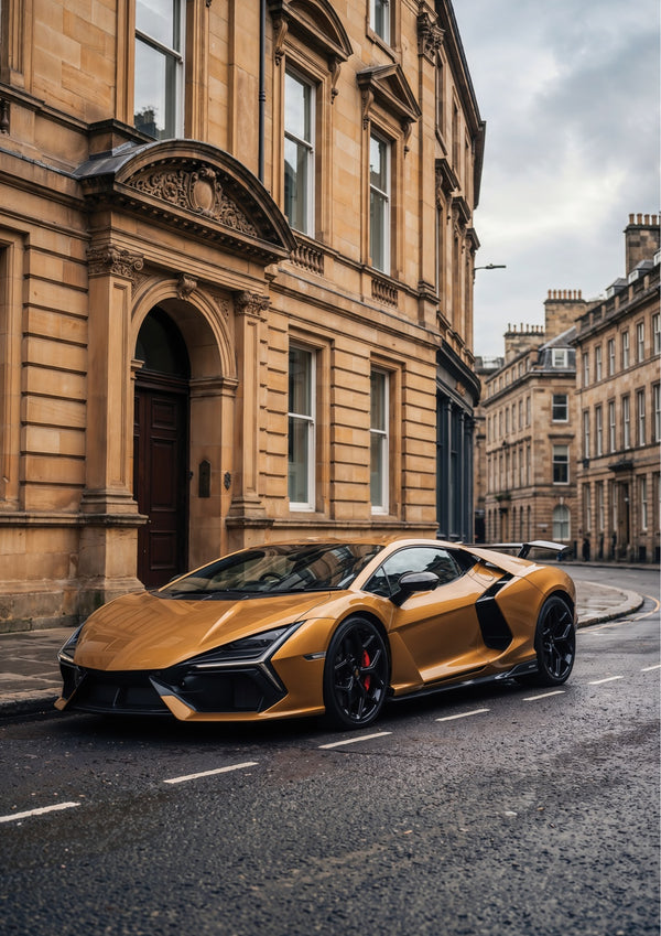 Gold Supercar