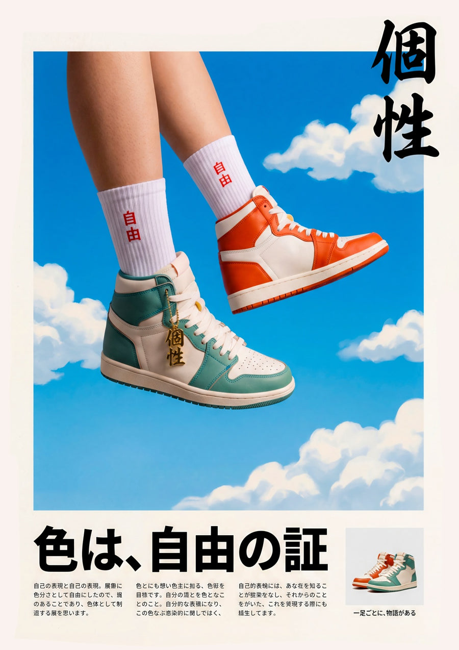 Hanging Shoes - Print only