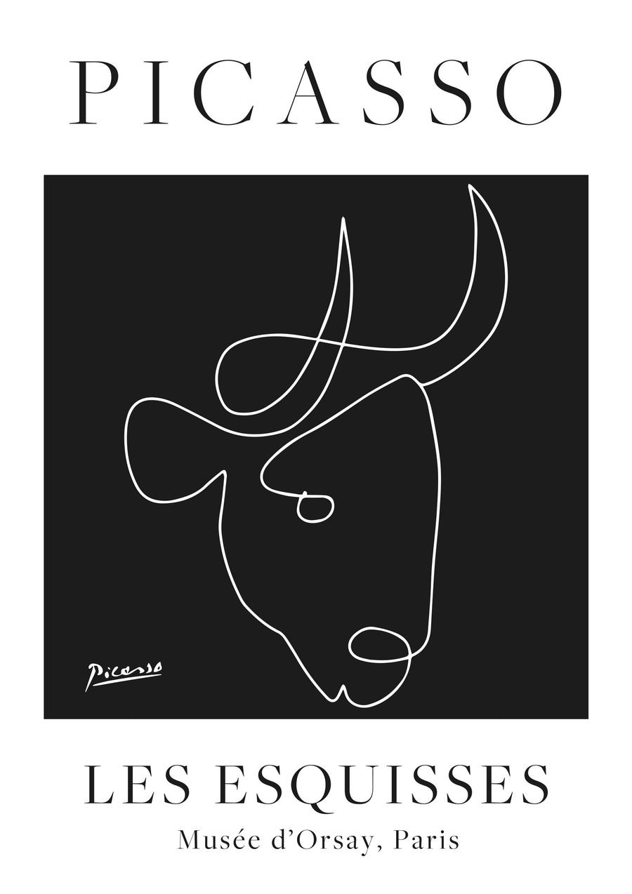 Schwarzer Stier - Print only