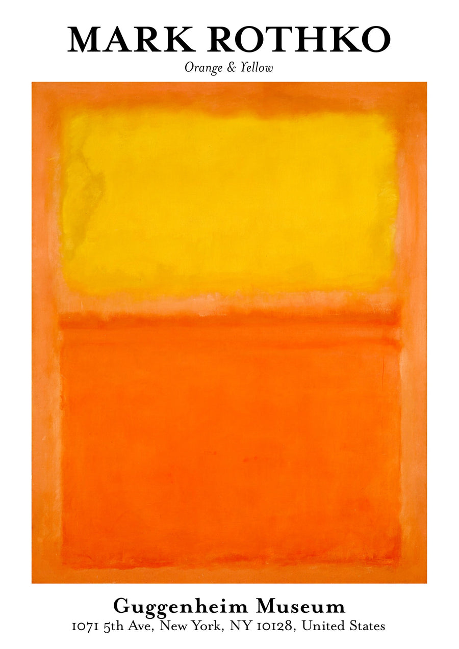 Orange & Yellow - Print only